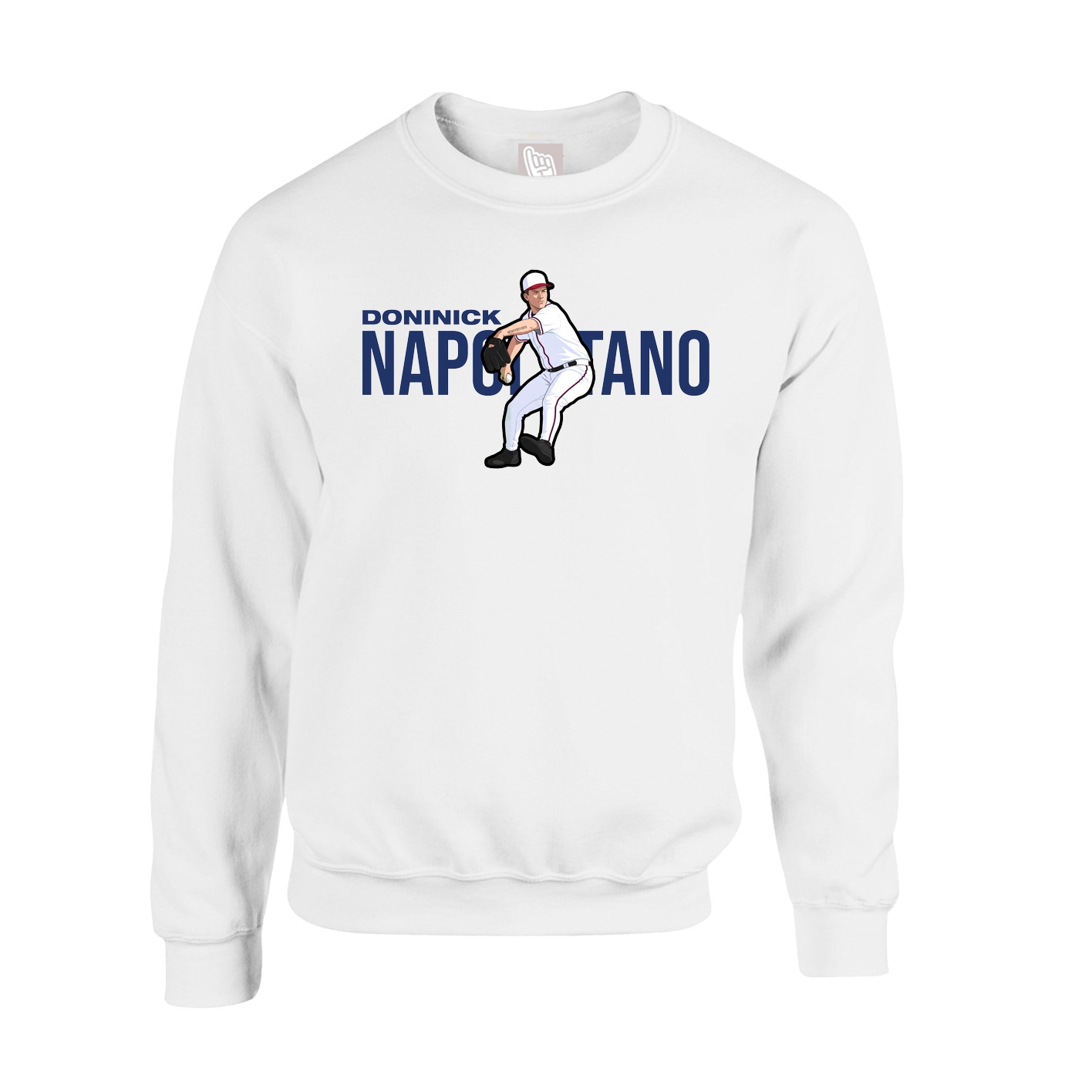 Fleece Crew — Player Name in White
