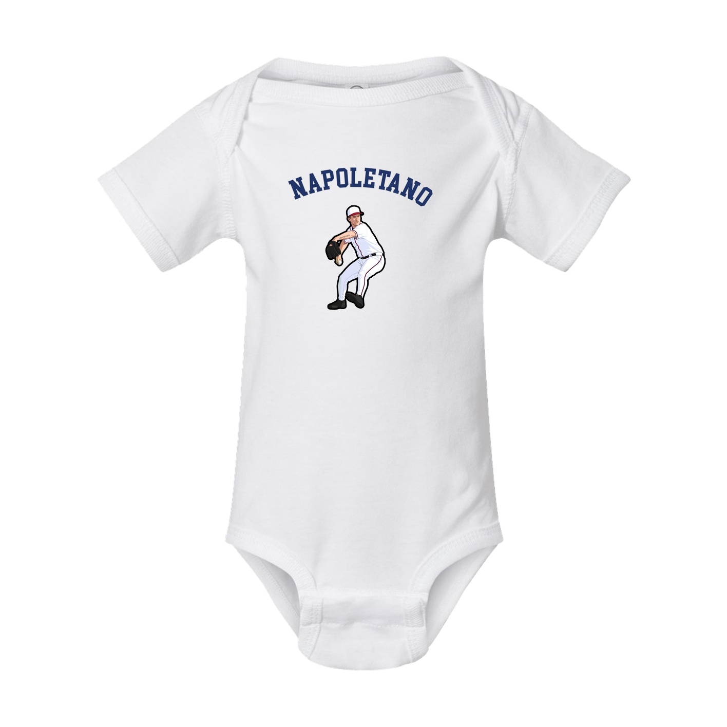 Baby Onesie — Shirsey Arch in White