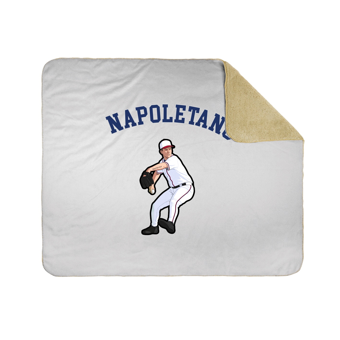 Throw Blanket — Shirsey Arch in White