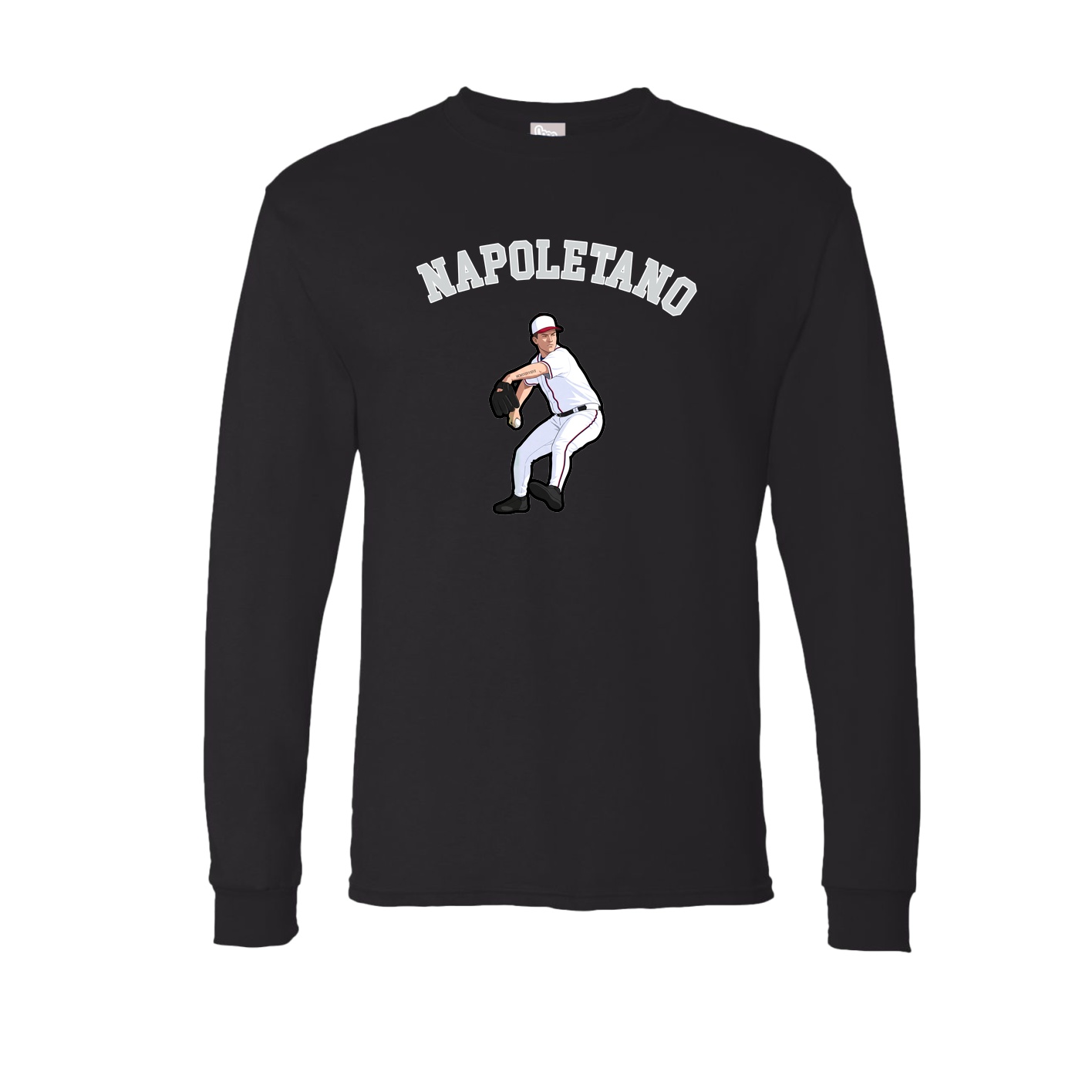 Long Sleeve Tee — Shirsey Arch in Black