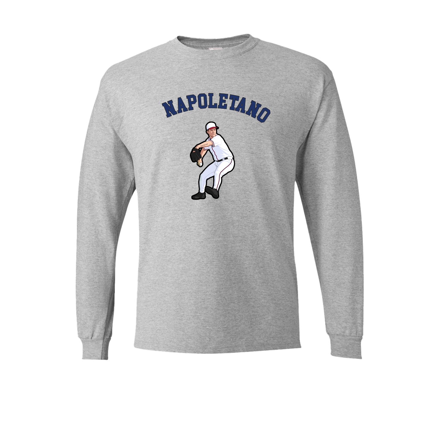 Long Sleeve Tee — Shirsey Arch in Grey