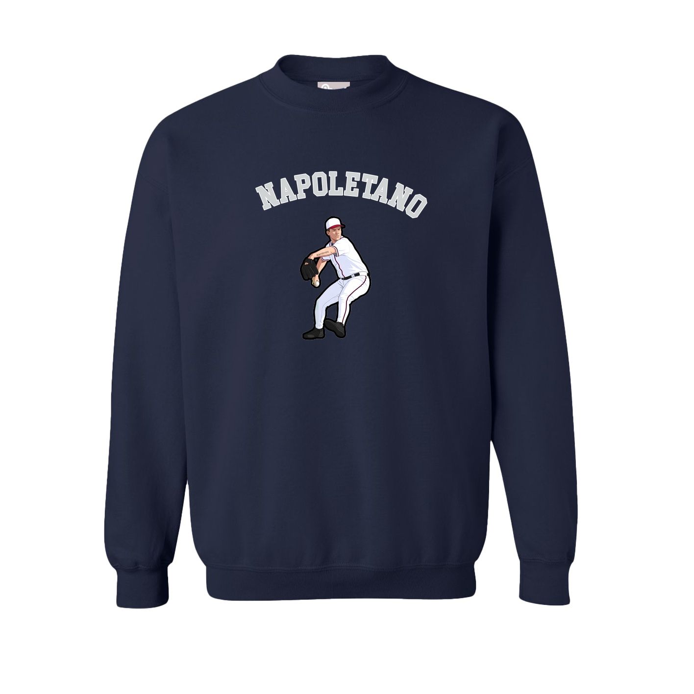 Fleece Crew — Shirsey Arch in Navy