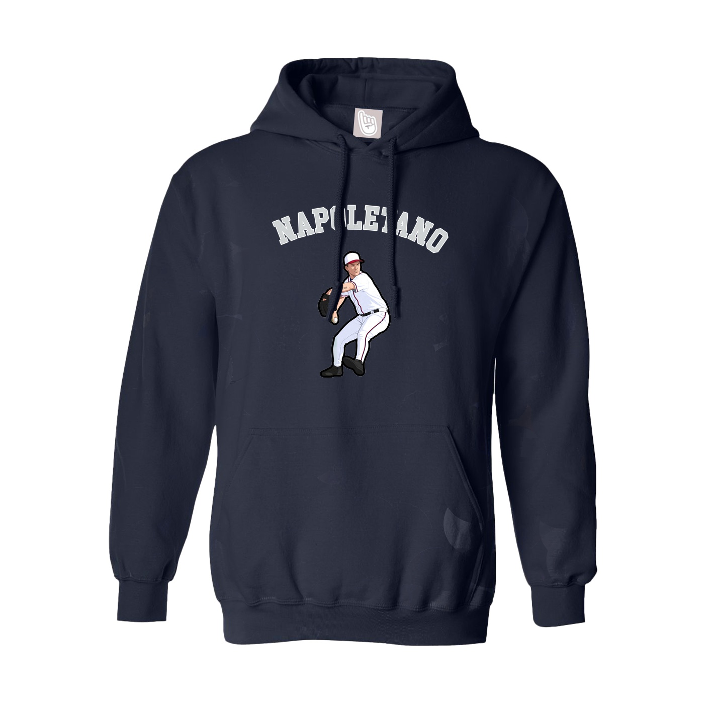 Youth Hoodie — Shirsey Arch in Navy