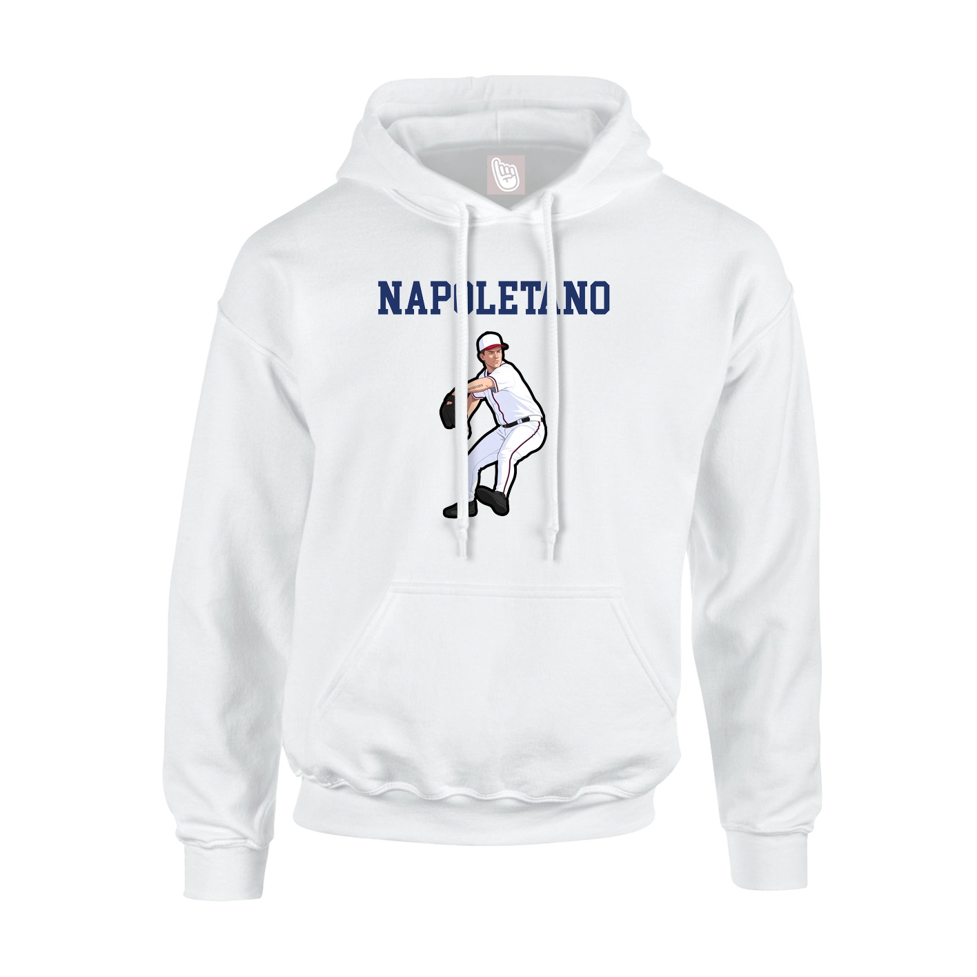 Hoodie — Shirsey in White
