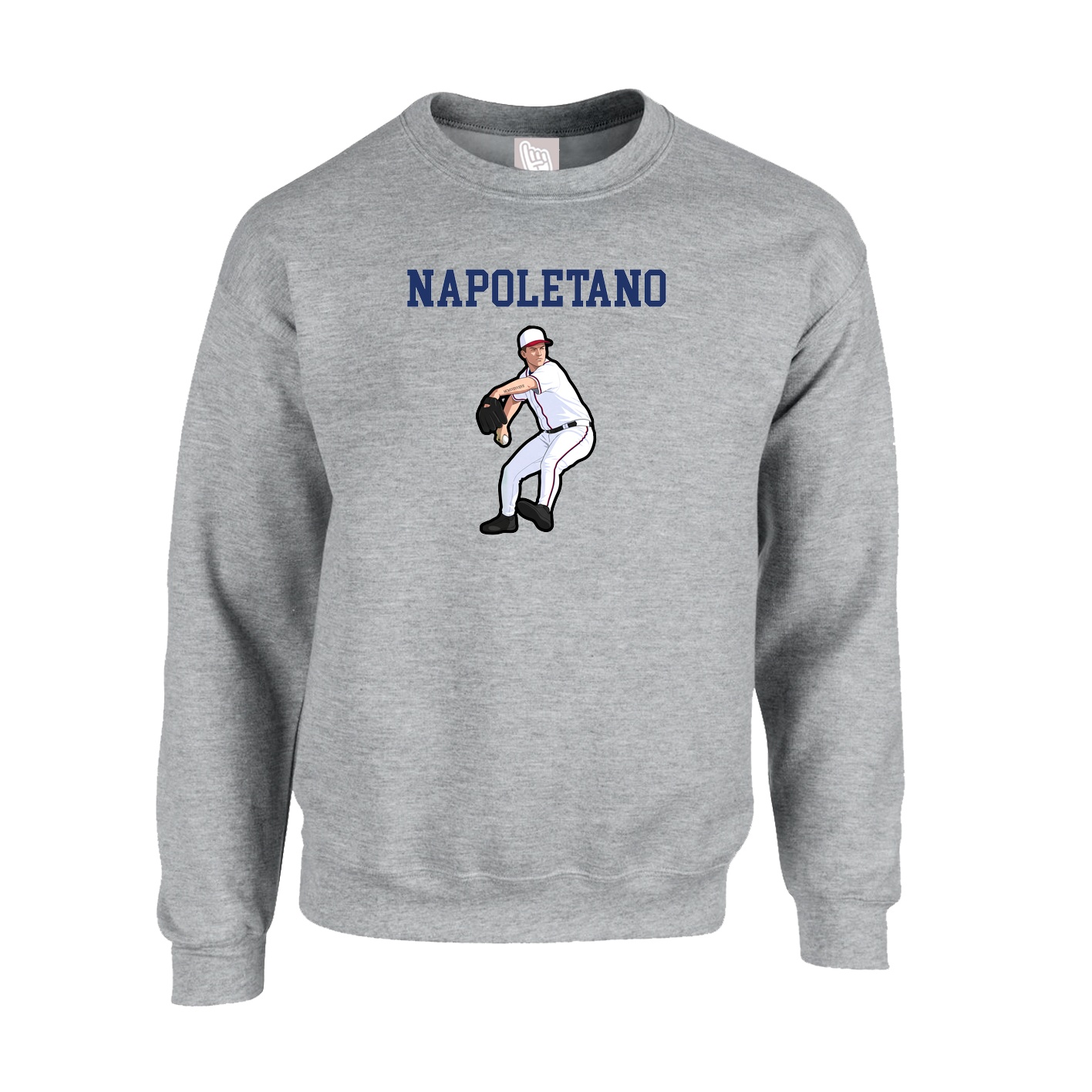 Fleece Crew — Shirsey in Grey