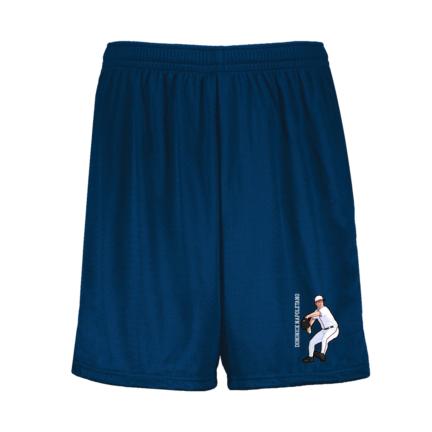 Shorts — Name Vertical in Navy