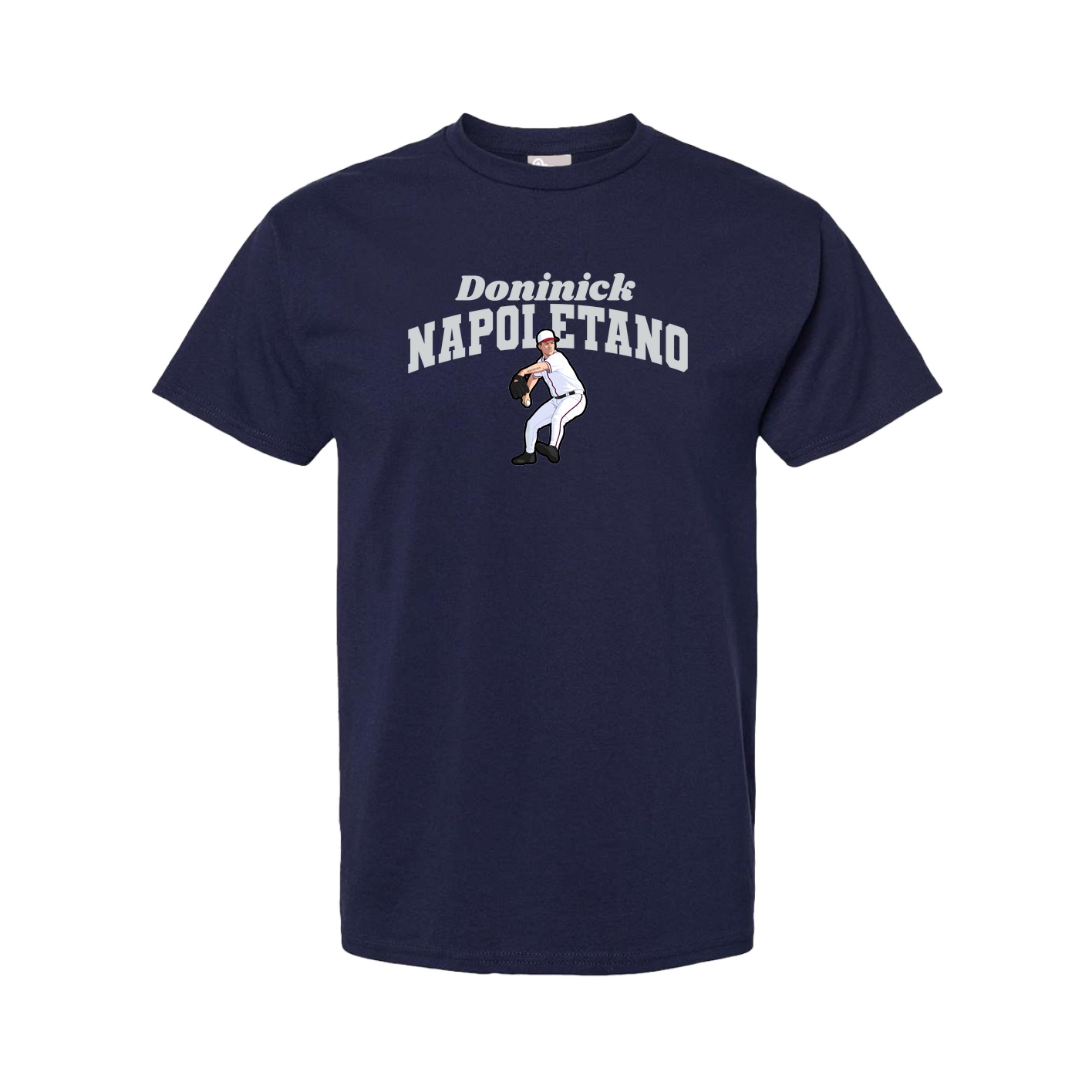 Youth Tee — Signature Arch in Navy