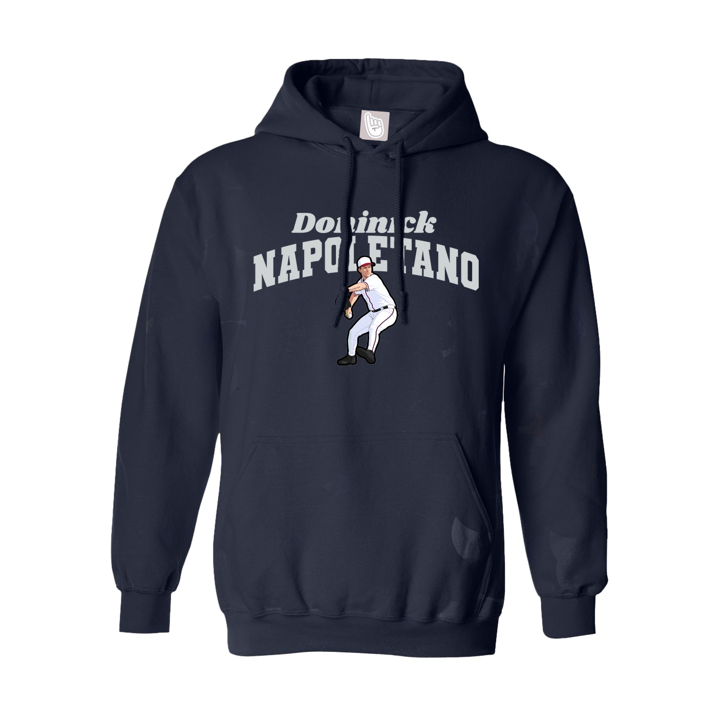 Hoodie — Signature Arch in Navy