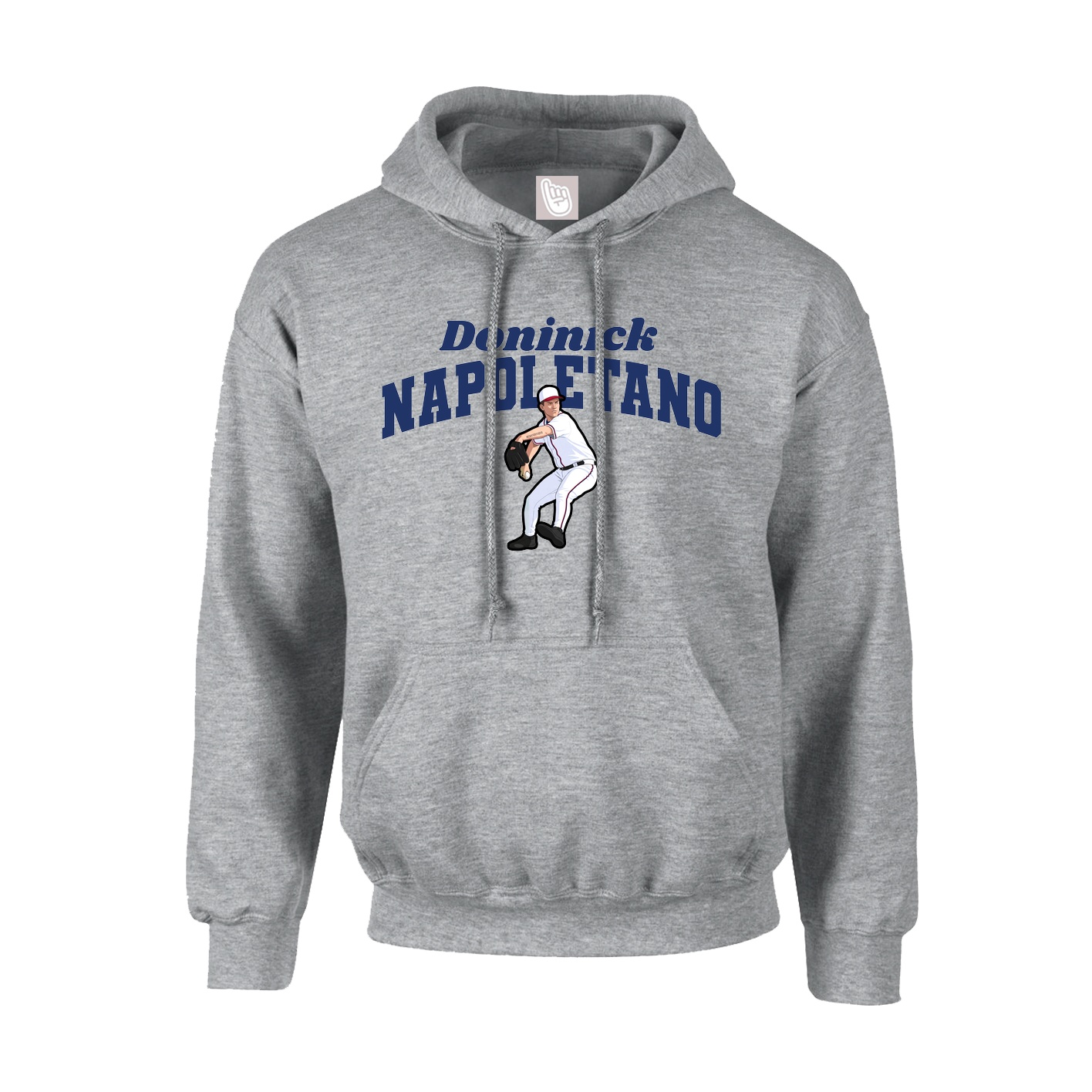 Hoodie — Signature Arch in Grey