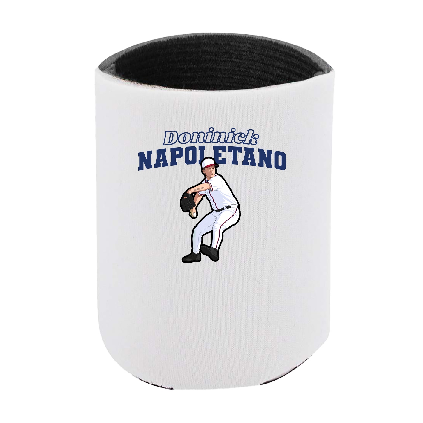 Can Holder — Name Arch in White