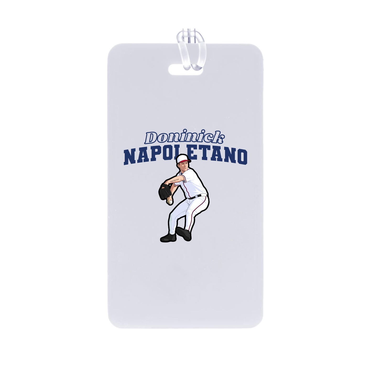 Bag Tag — Name Arch in Classic