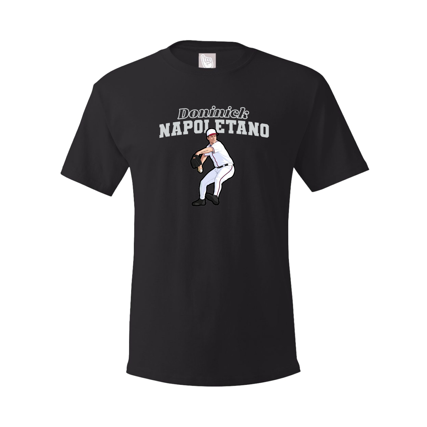 Youth Tee — Name Arch in Black