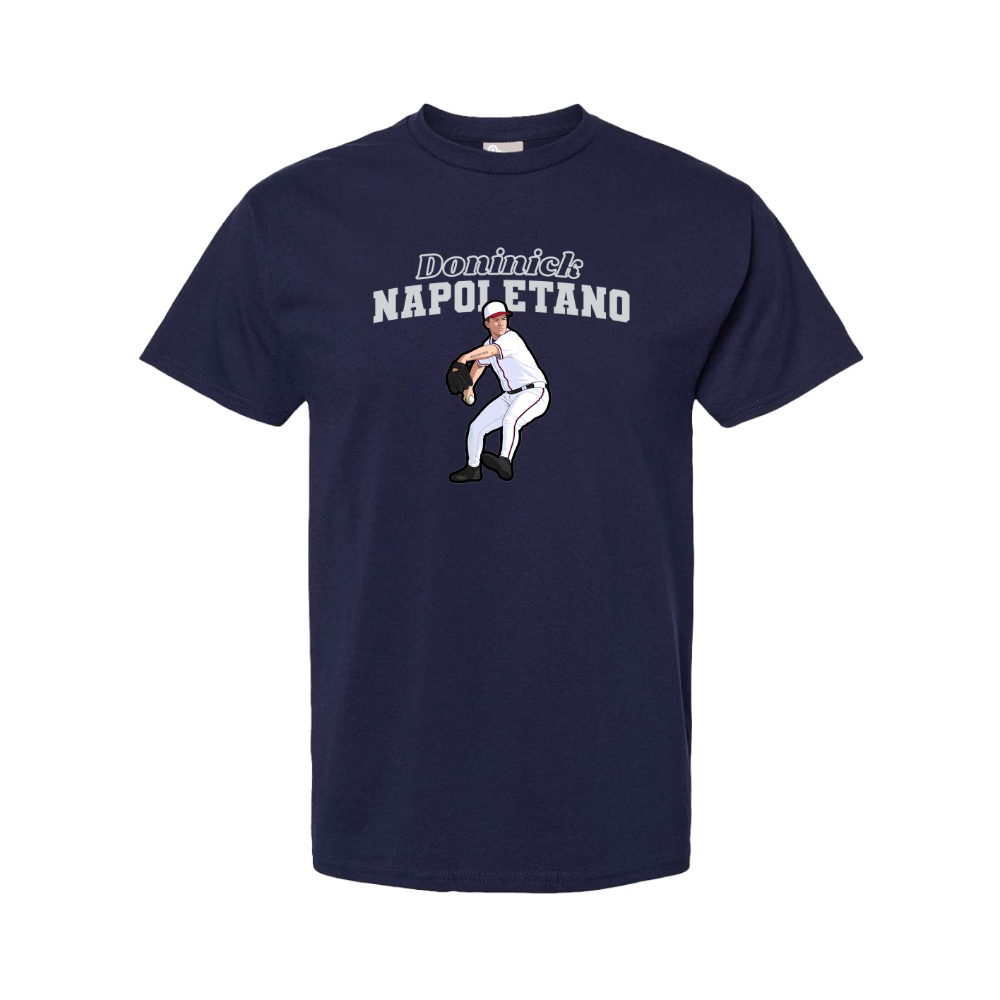 Youth Tee — Name Arch in Navy