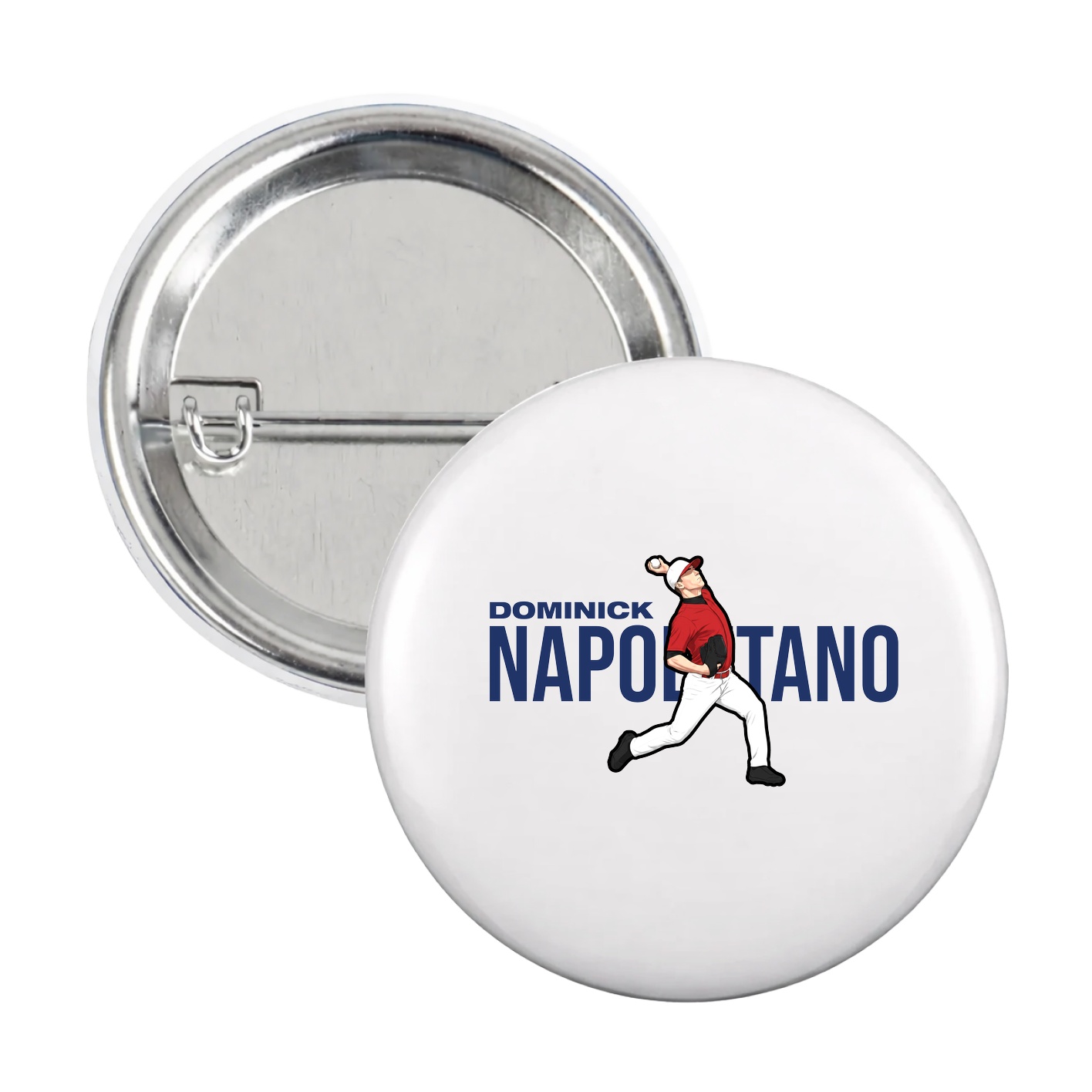 Game Day Button — Player Name in White