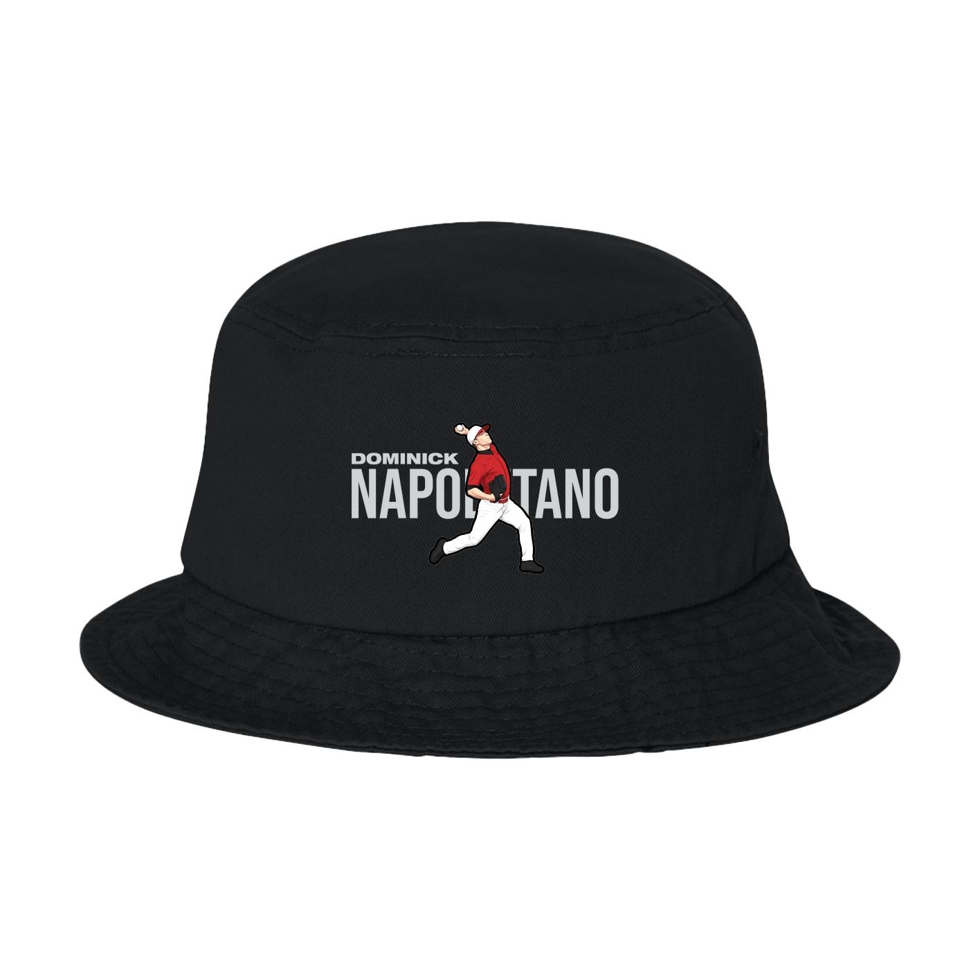 Bucket Cap — Player Name in Black
