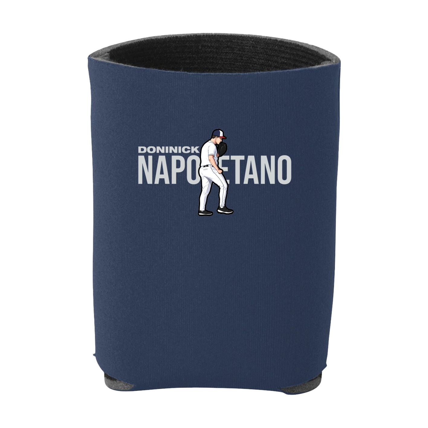 Can Holder — Player Name in Navy