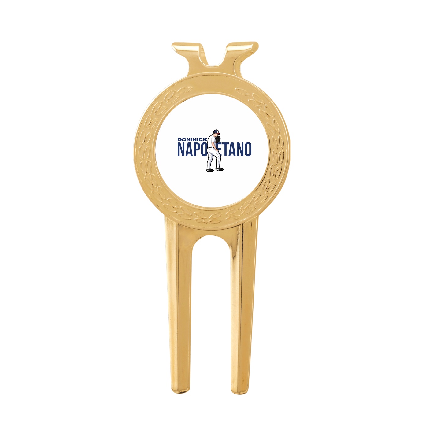 Divot Tool with Ball Marker — Player Name in Classic