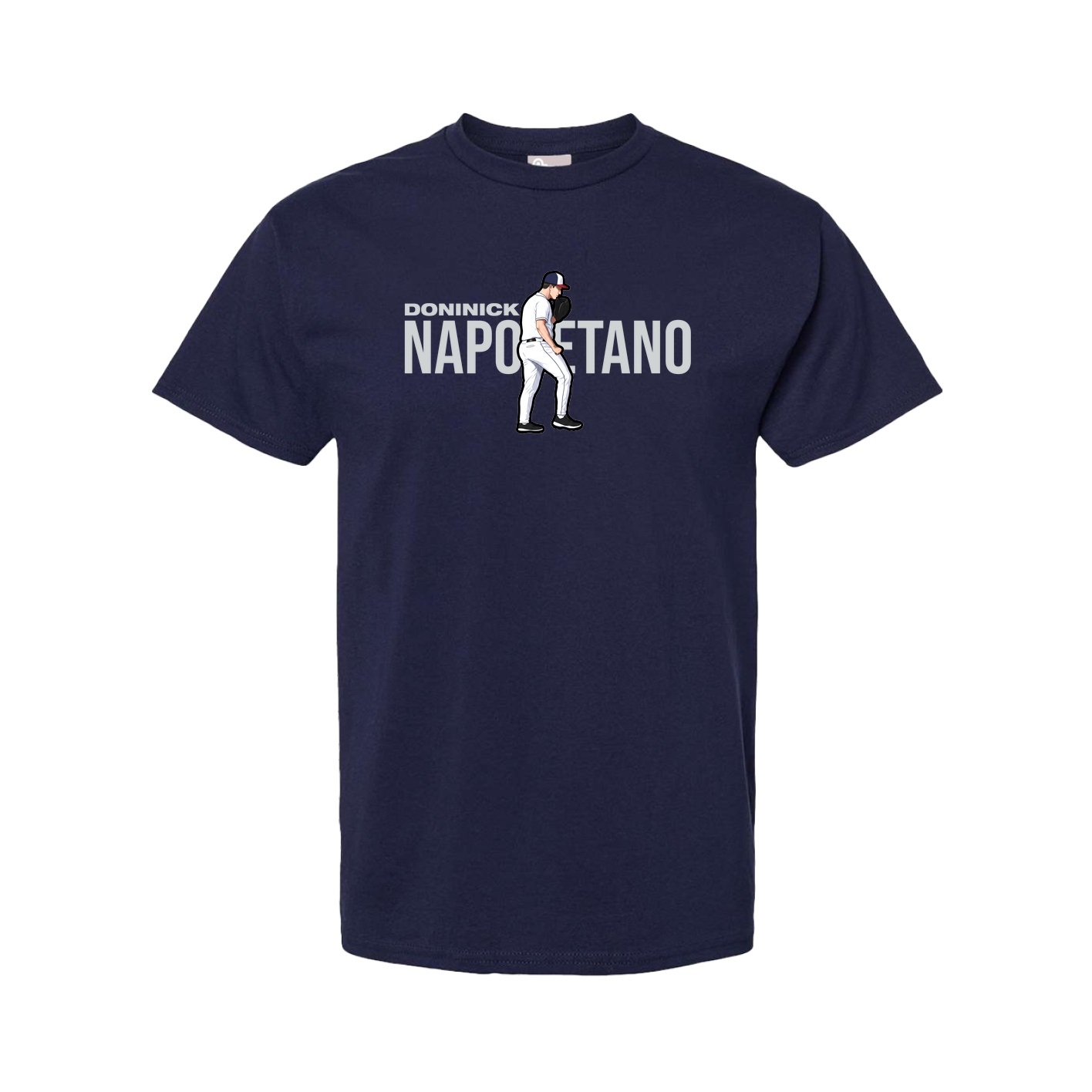 Tee — Player Name in Navy