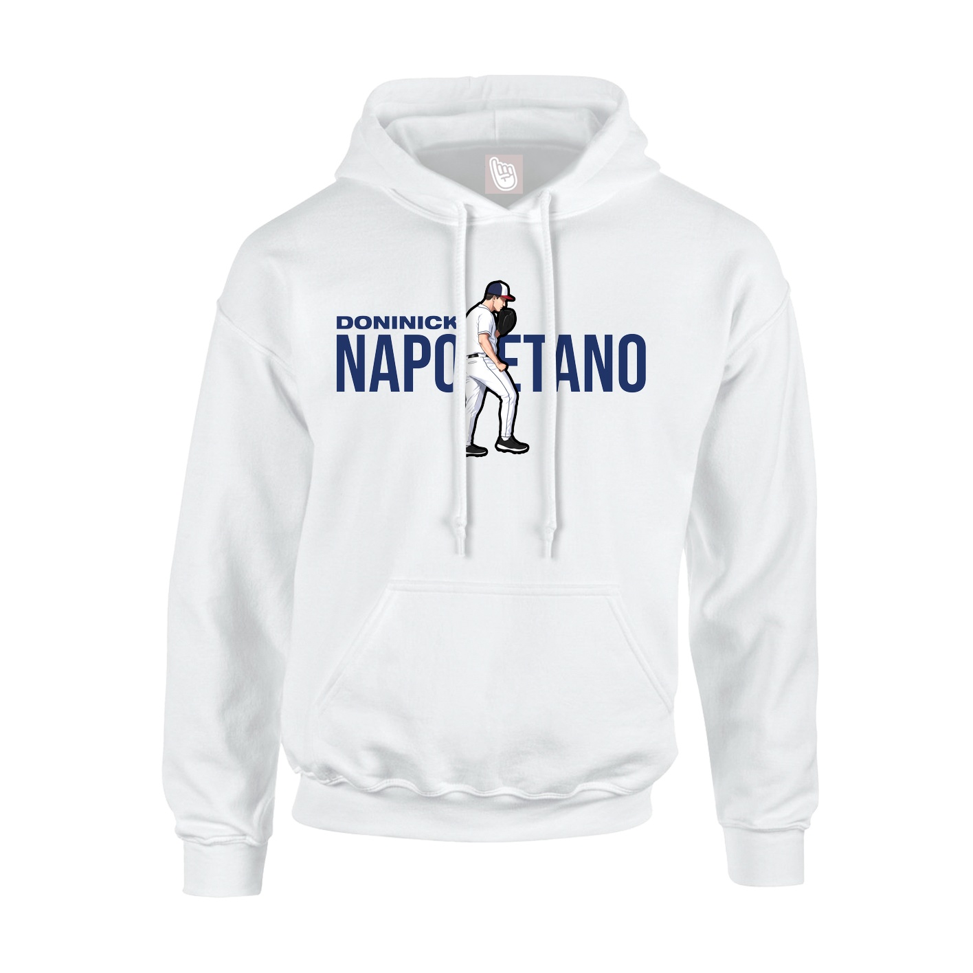 Hoodie — Player Name in White