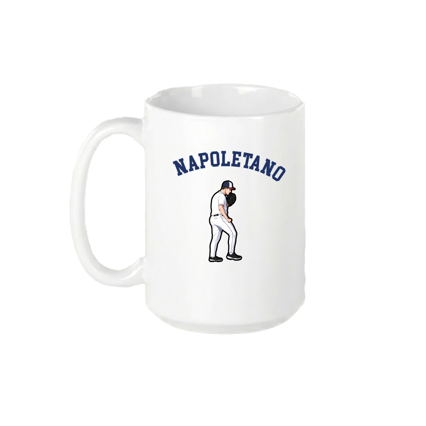 15oz Coffee Mug — Shirsey Arch in White