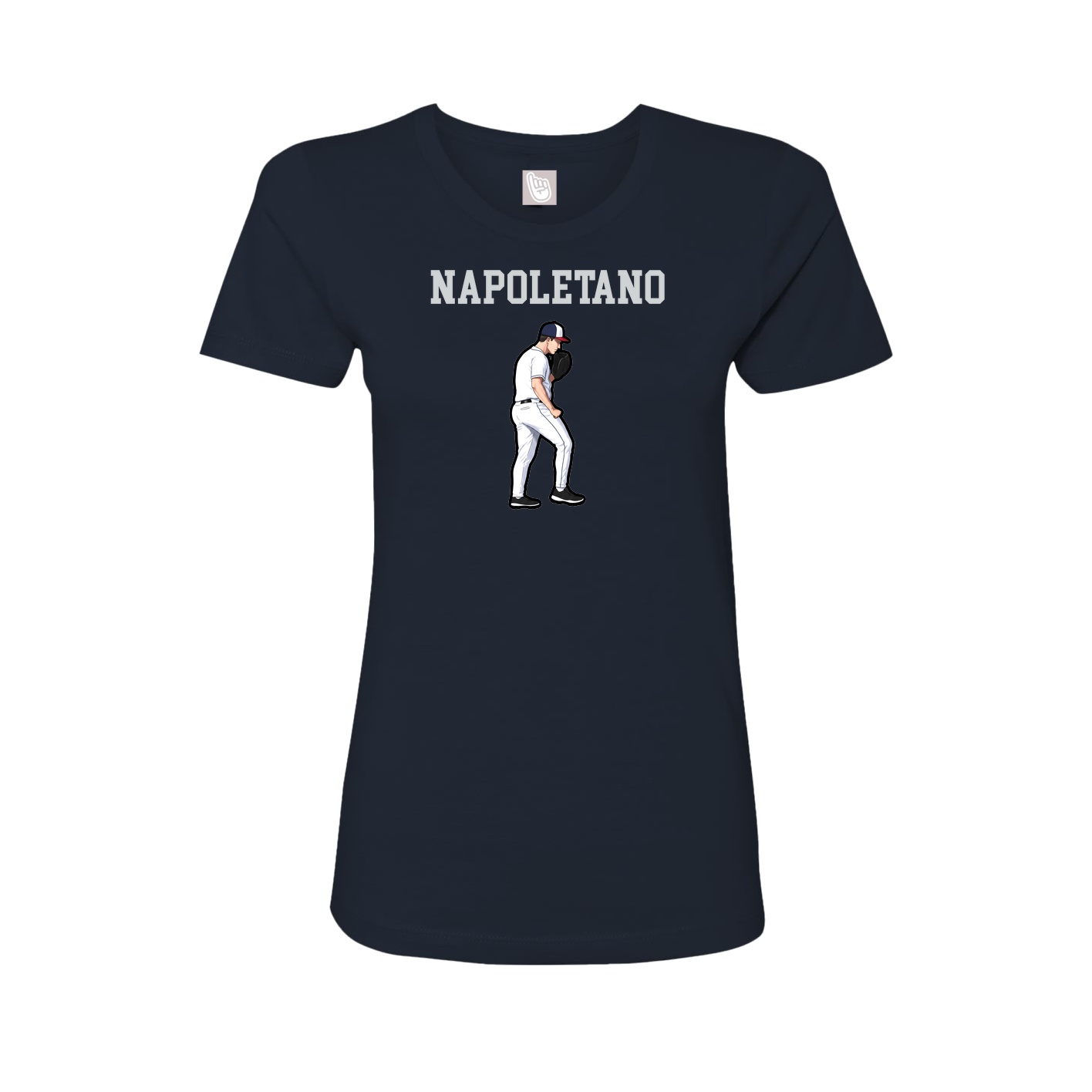 Fitted Women's Tee — Shirsey in Navy