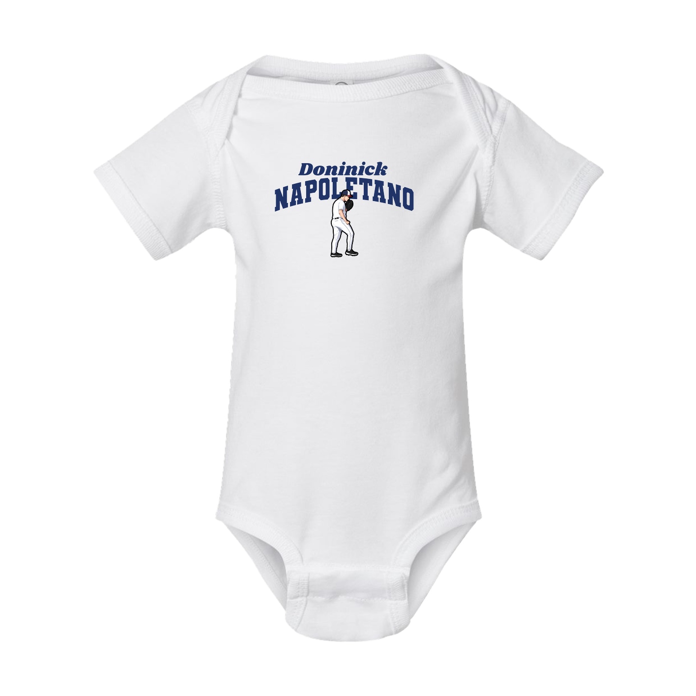Baby Onesie — Signature Arch in White