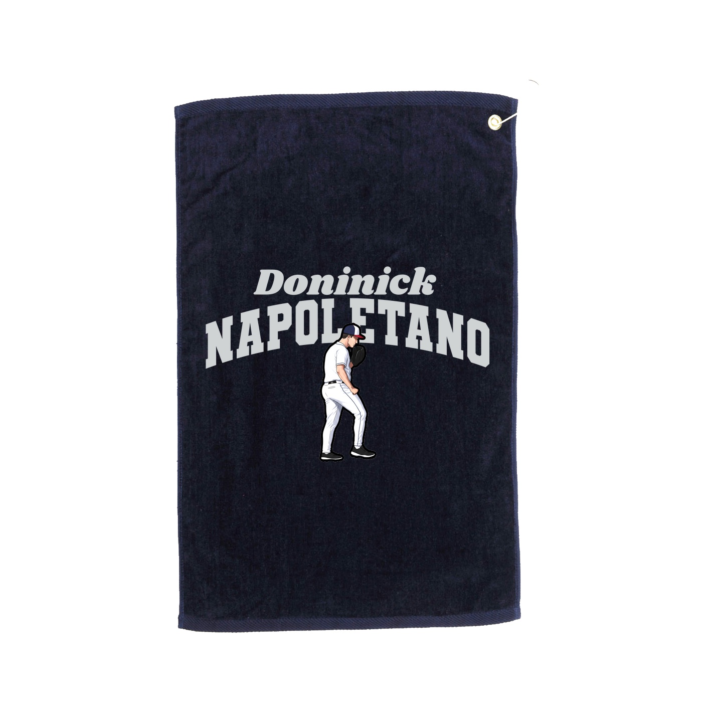 Golf Towel — Signature Arch in Navy