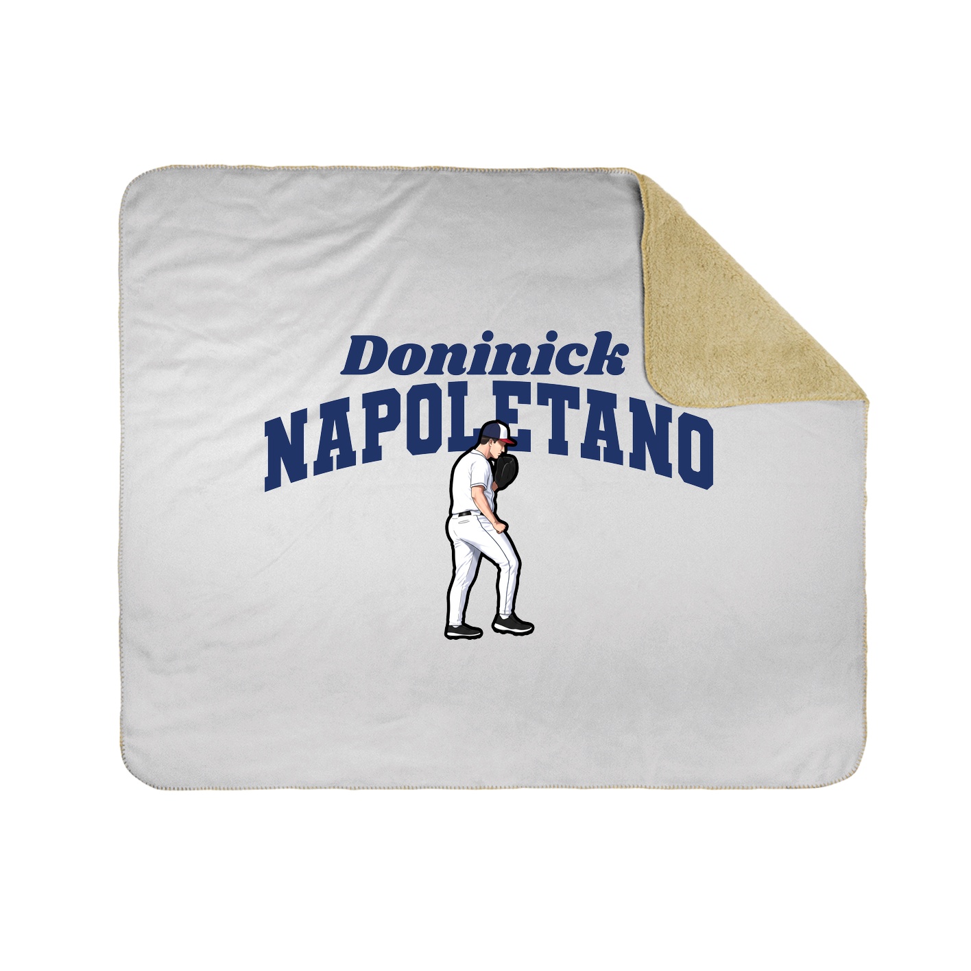 Throw Blanket — Signature Arch in White