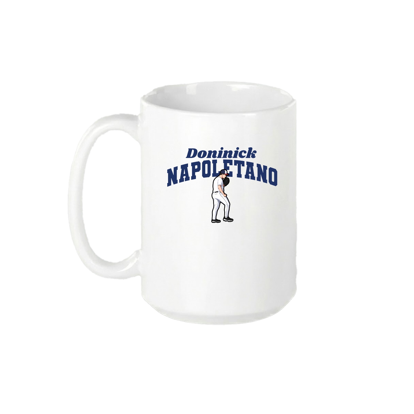 15oz Coffee Mug — Signature Arch in White