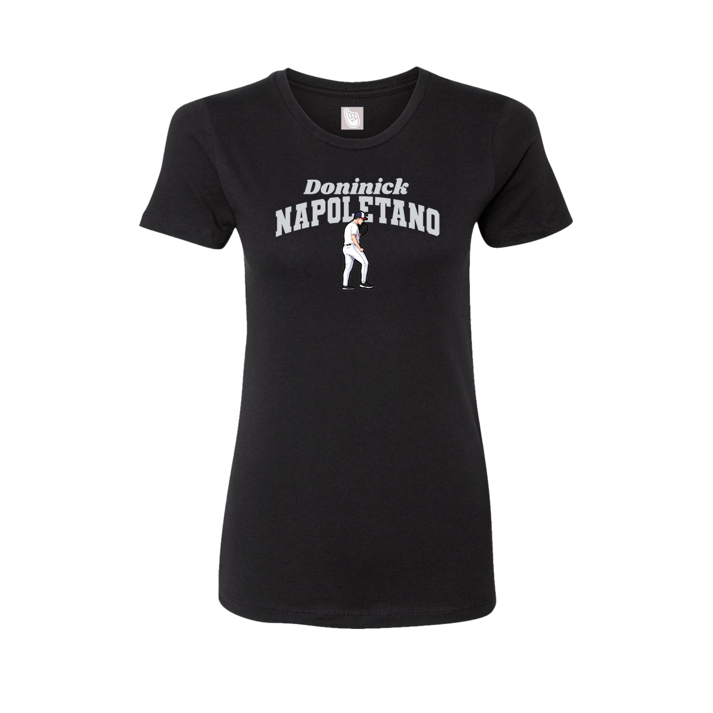 Womens Tee — Signature Arch in Black