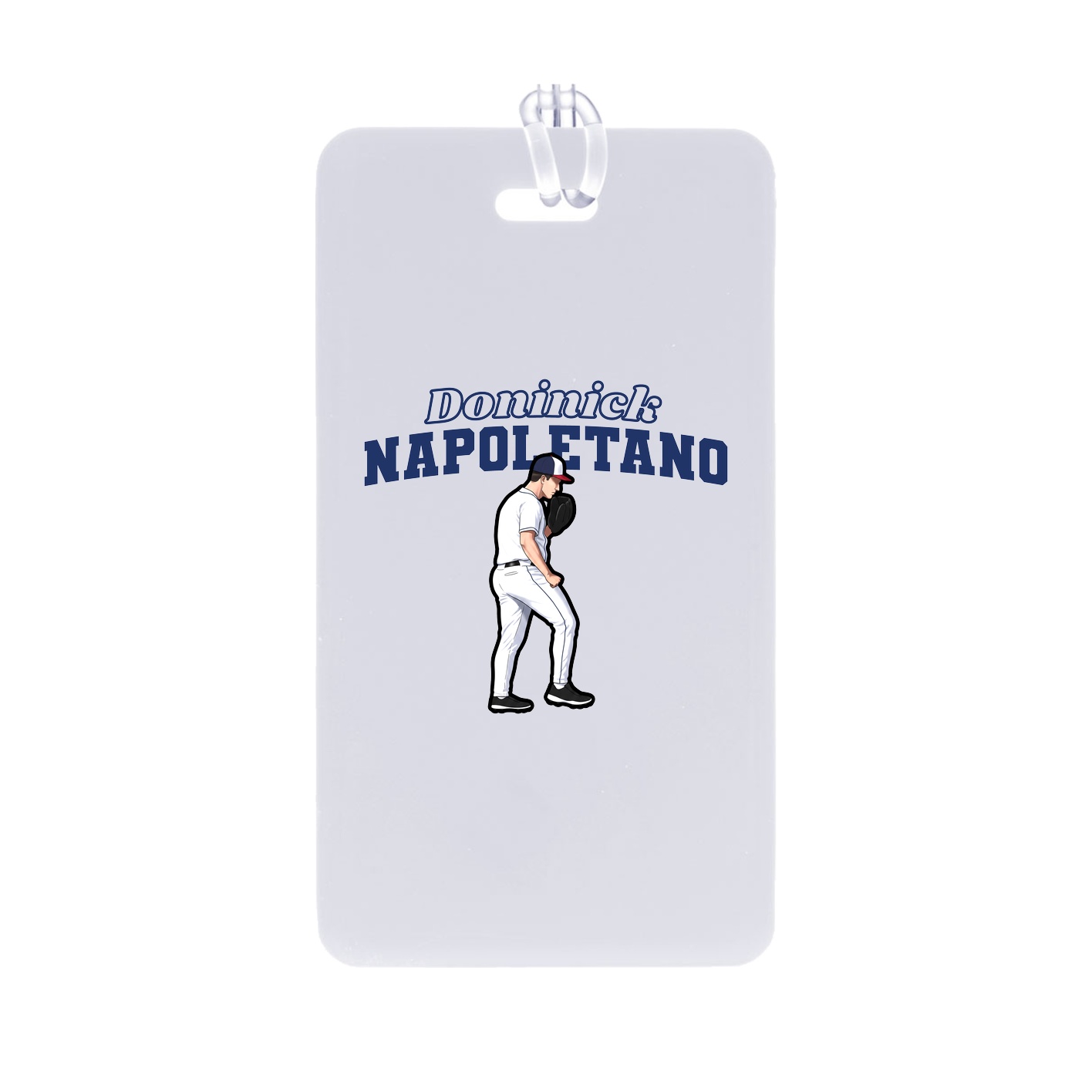 Bag Tag — Name Arch in Classic