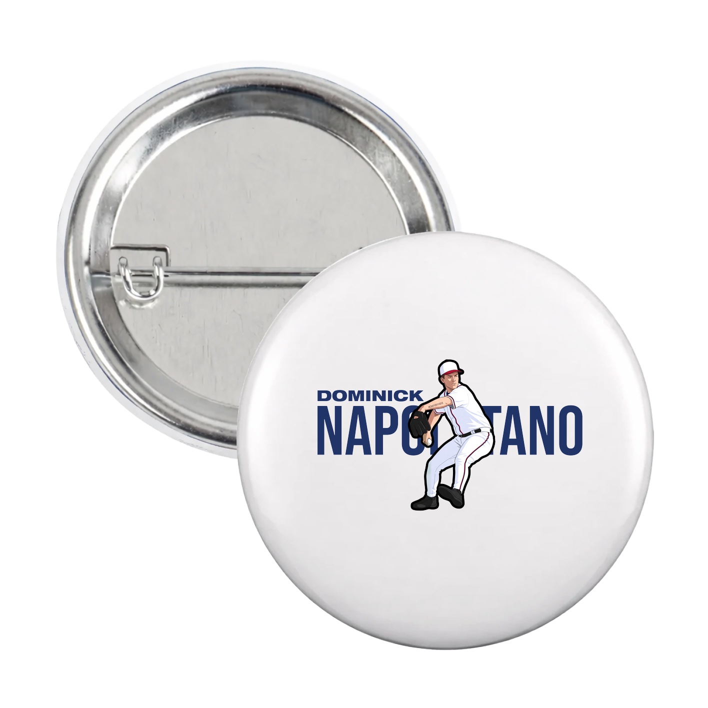Game Day Button — Player Name in White