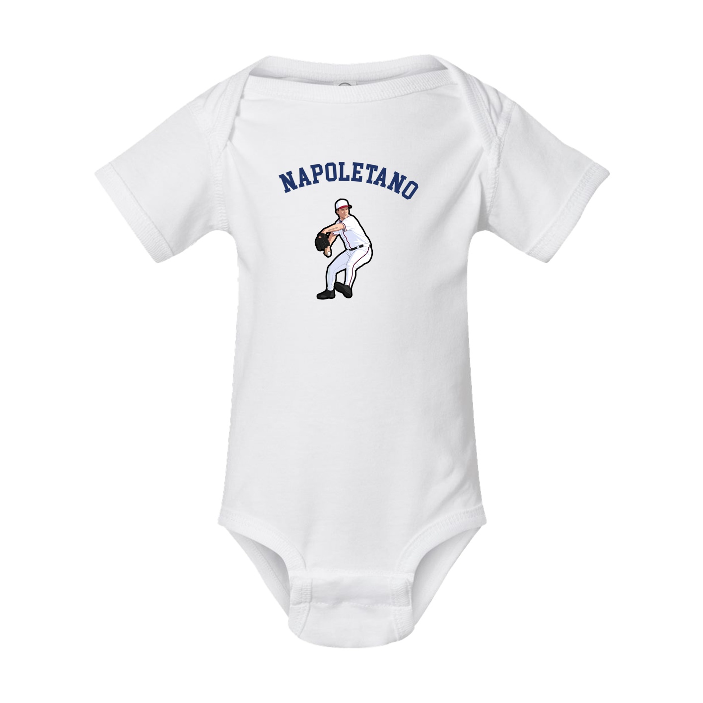 Baby Onesie — Shirsey Arch in White