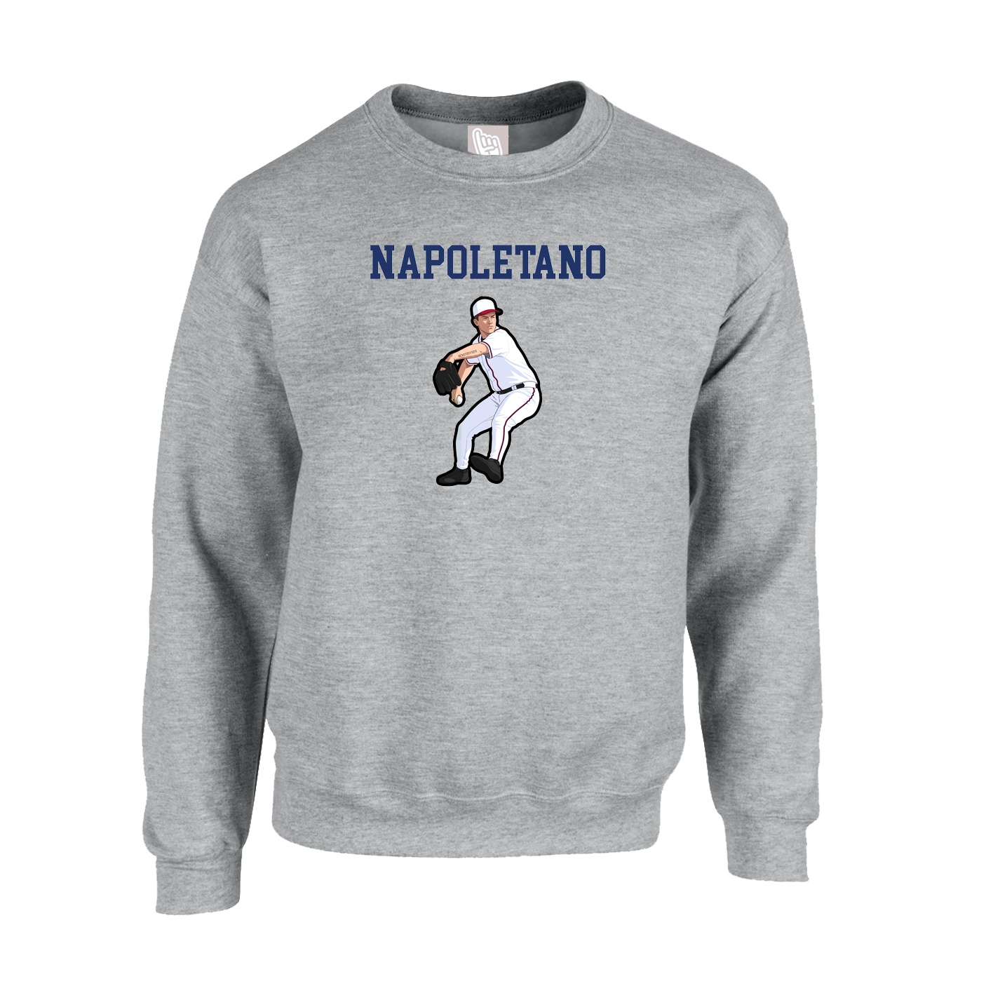 Fleece Crew — Shirsey in Grey