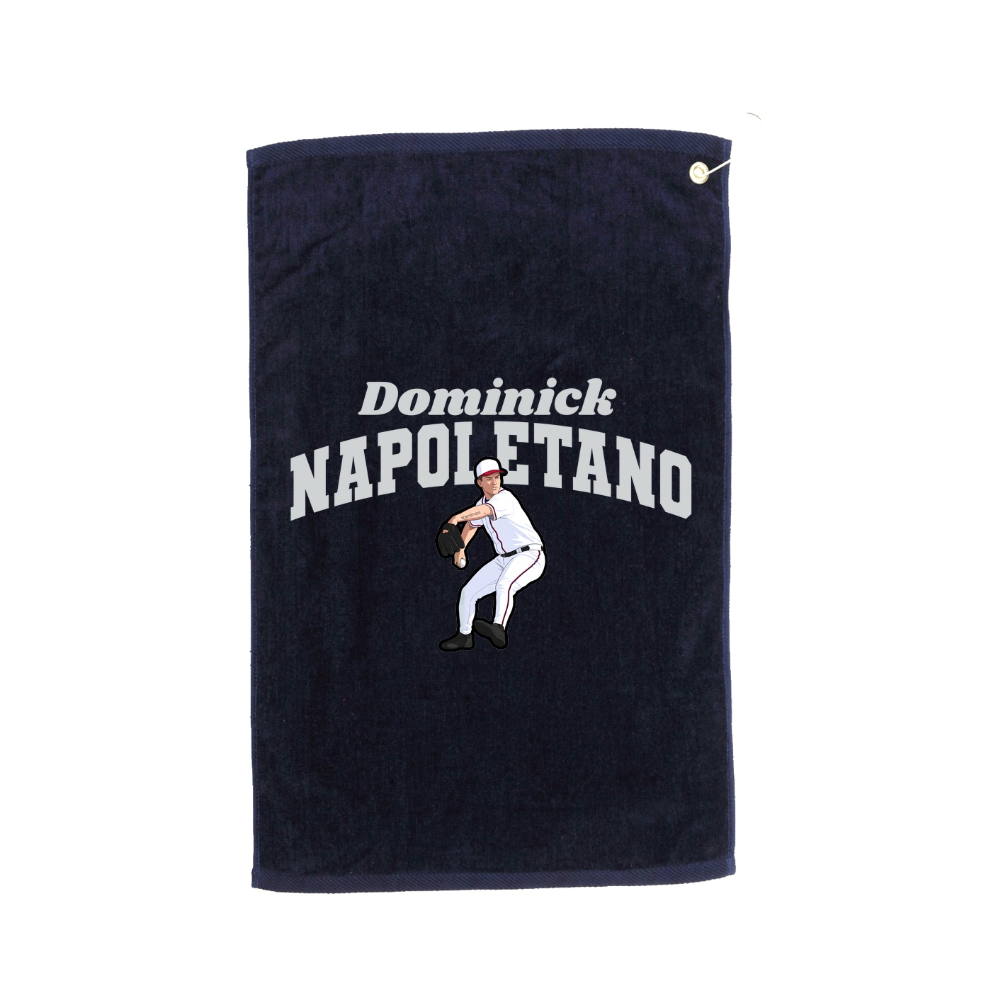Golf Towel — Signature Arch in Navy