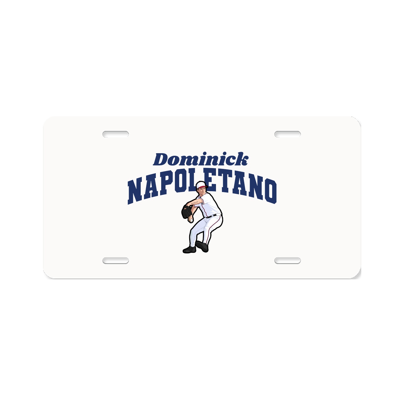 License Plate — Signature Arch in Classic