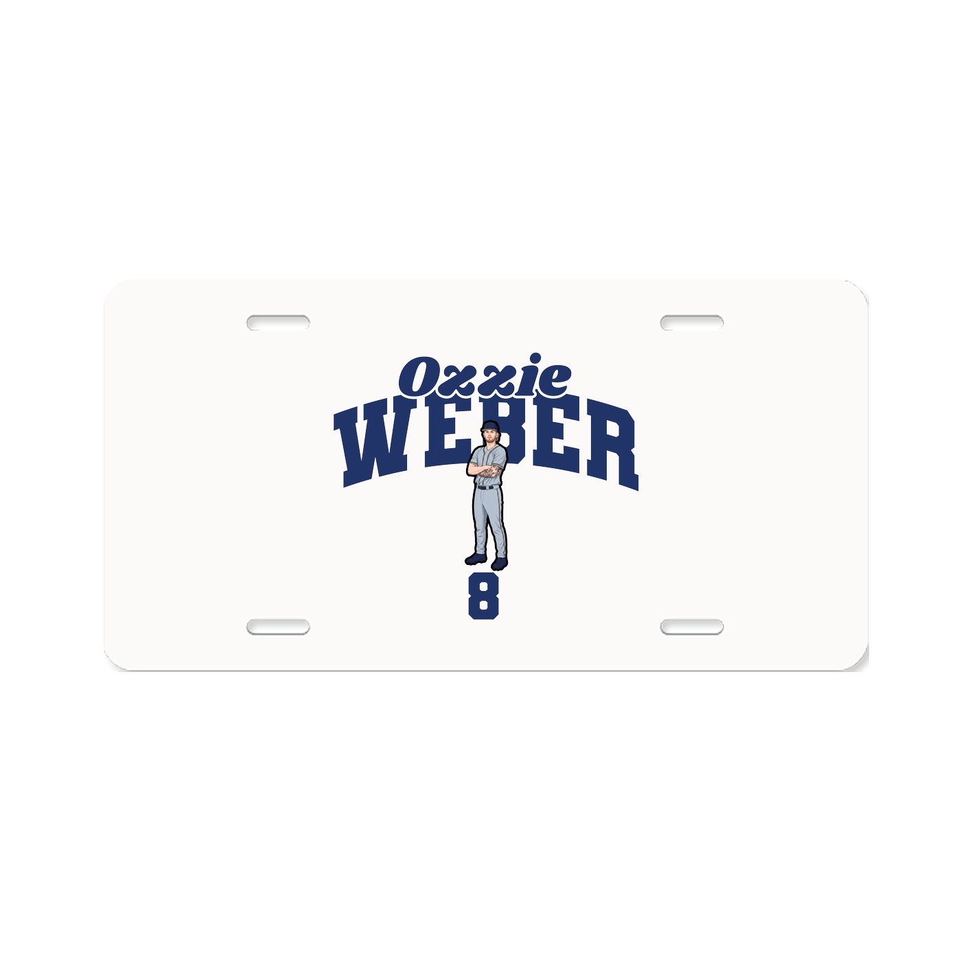 License Plate — Signature Arch in Classic