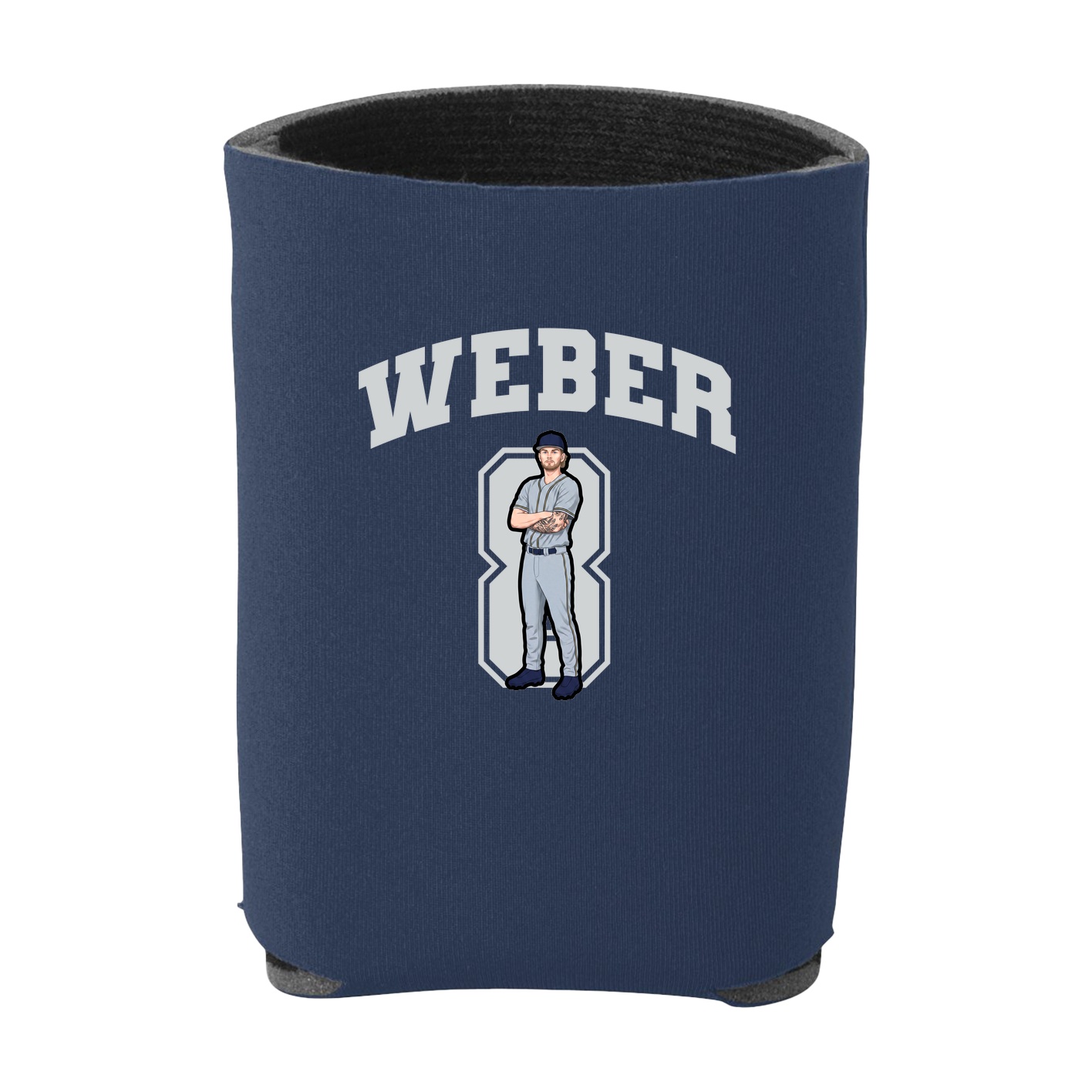 Can Holder — Number in Navy