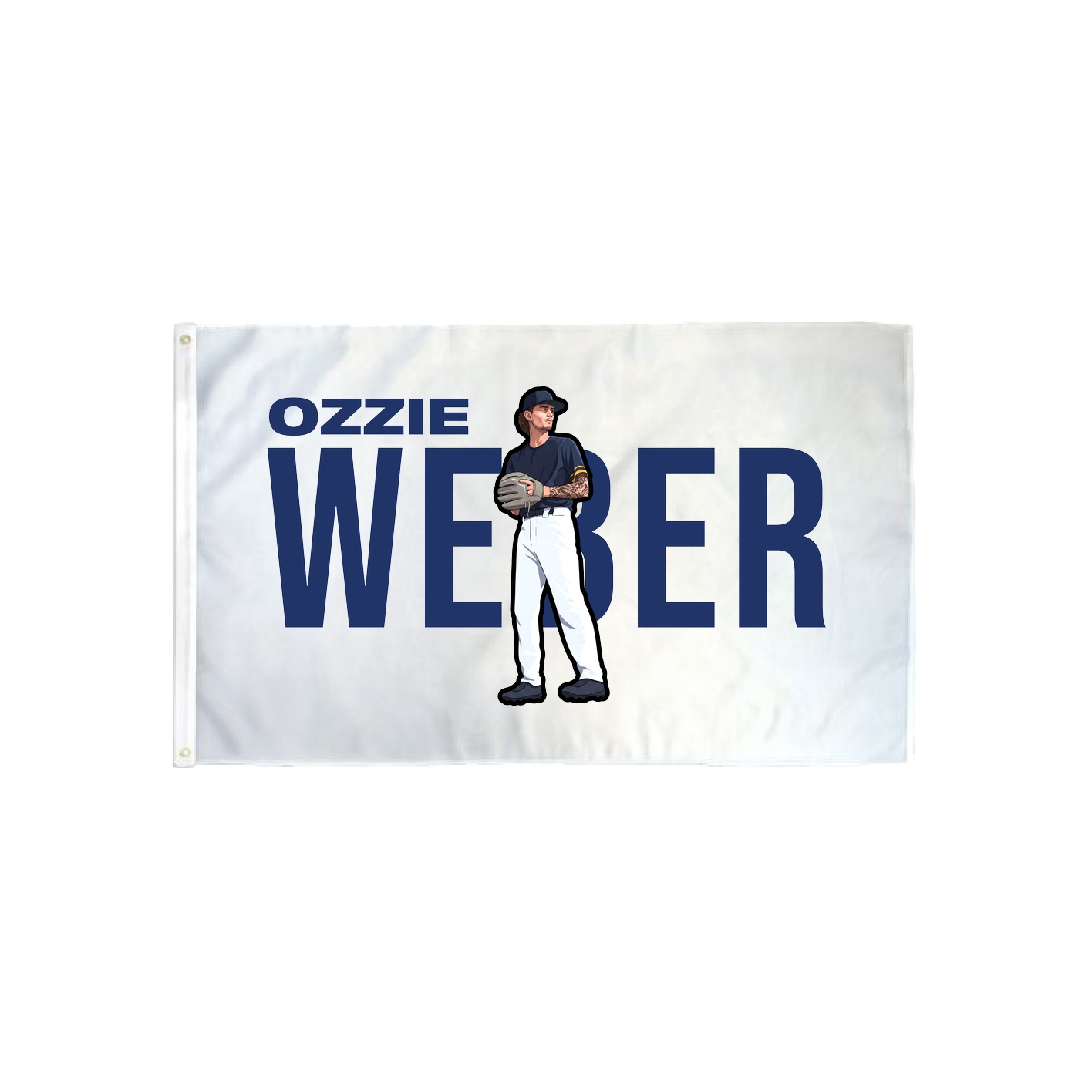 3x5 Flag — Player Name in Classic