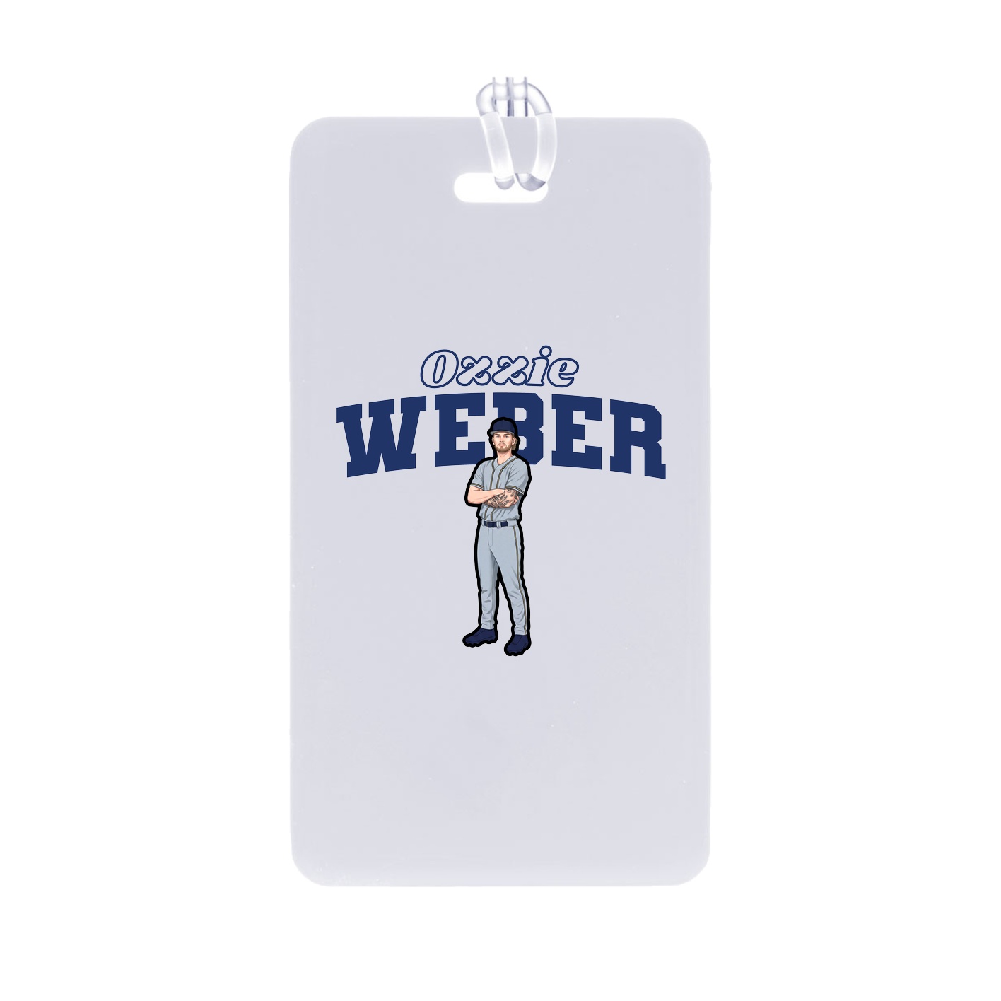 Bag Tag — Name Arch in Classic