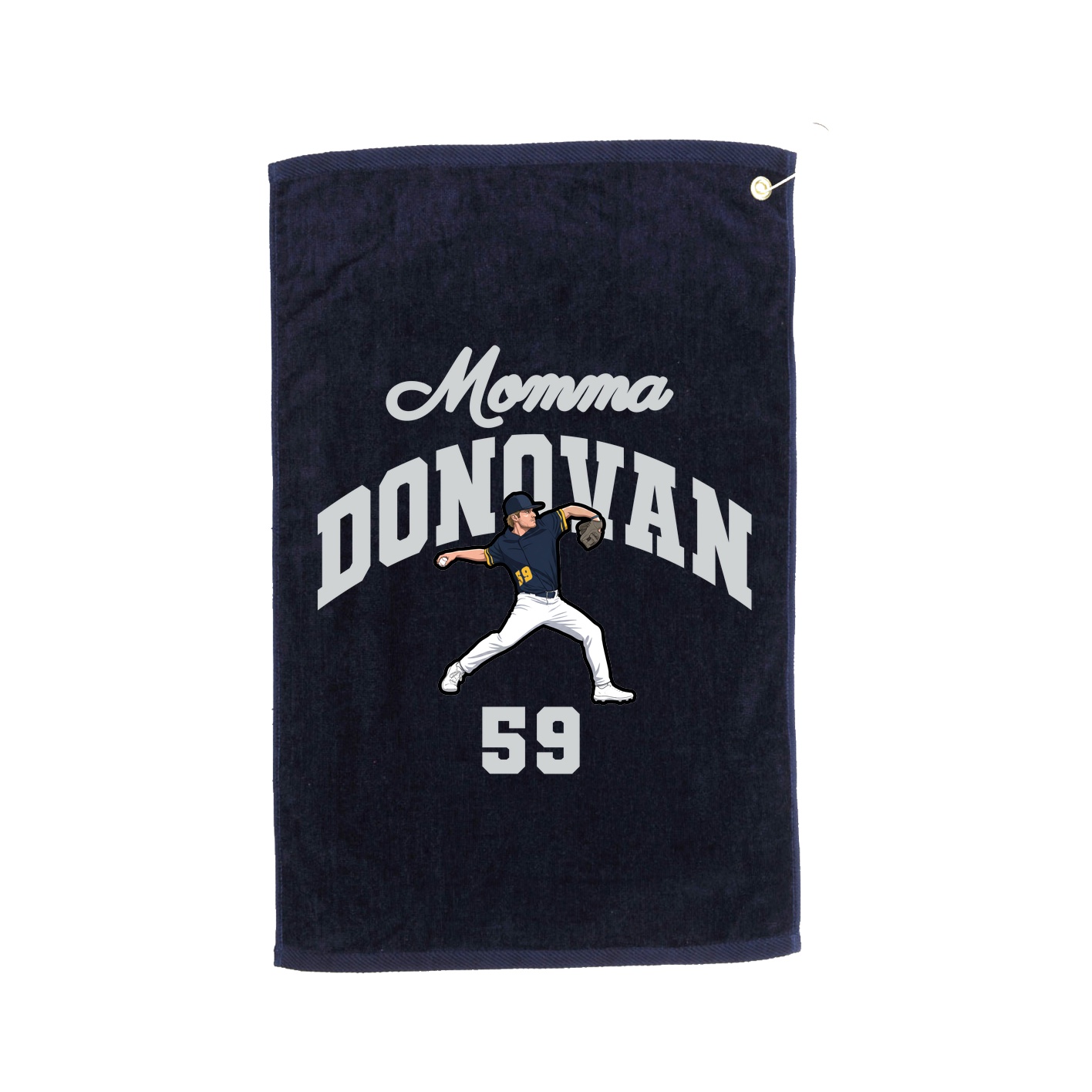 Golf Towel — Mothers Day Arch in Navy