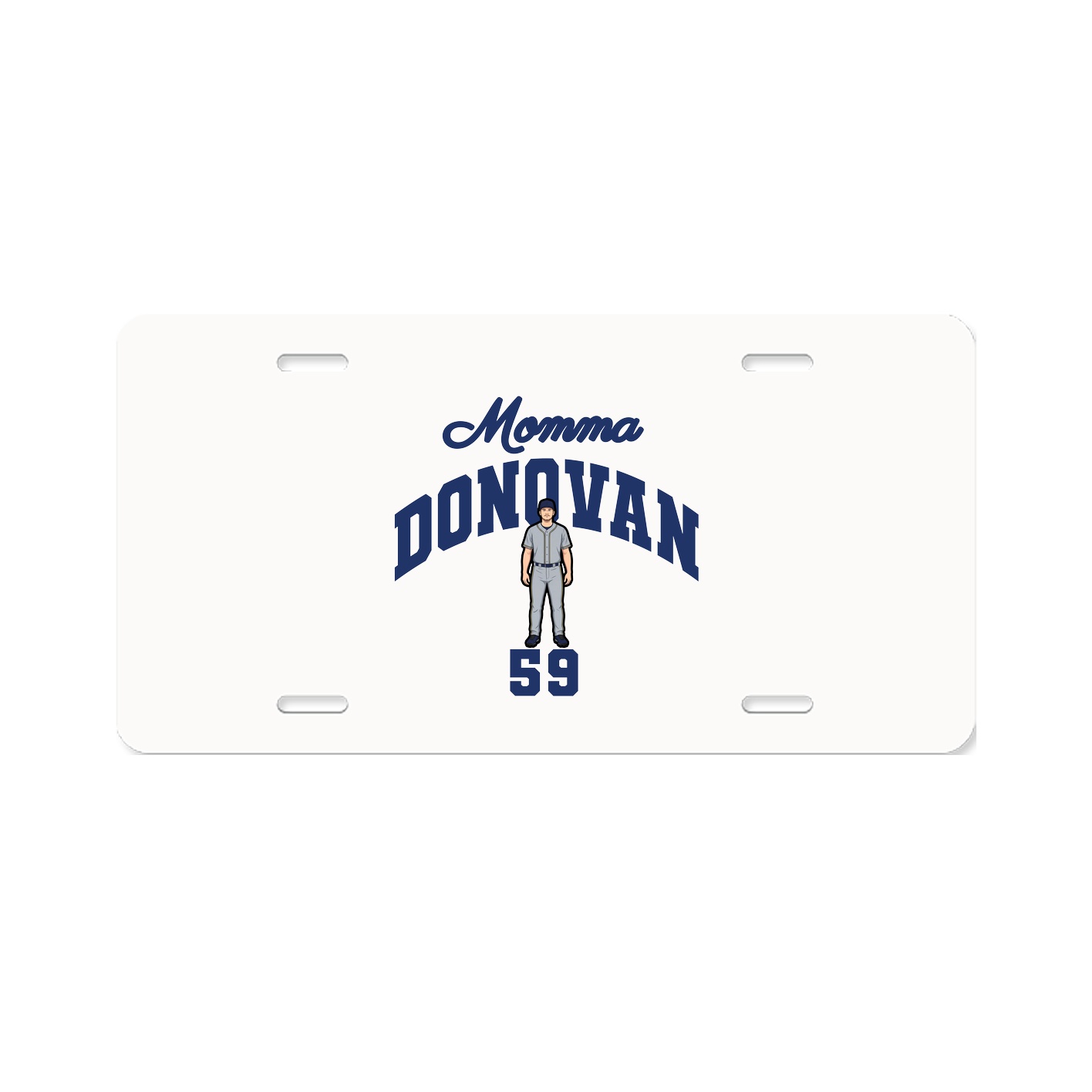 License Plate — Mothers Day Arch in Classic