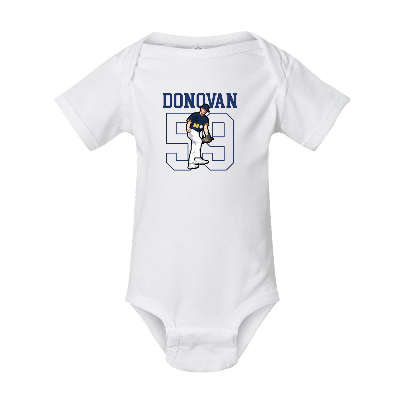 Baby Onesie — Shirsey in White