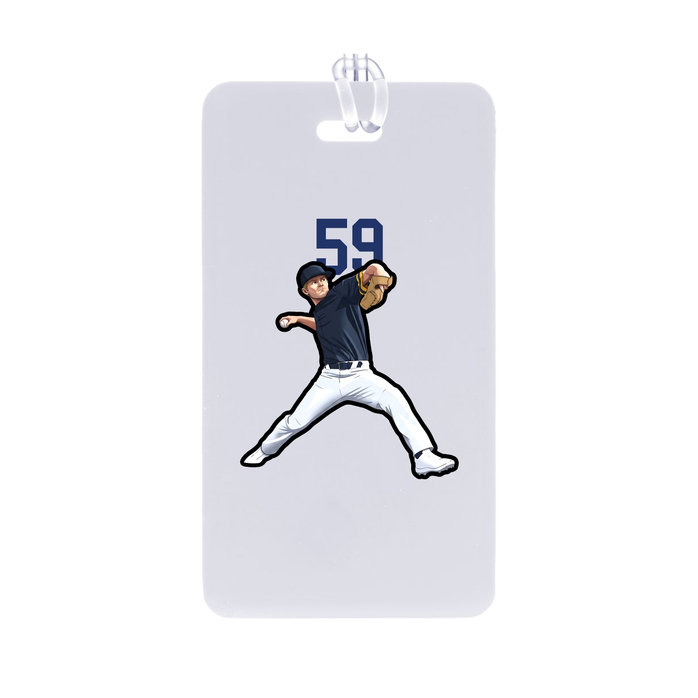 Bag Tag — Number Top in Classic
