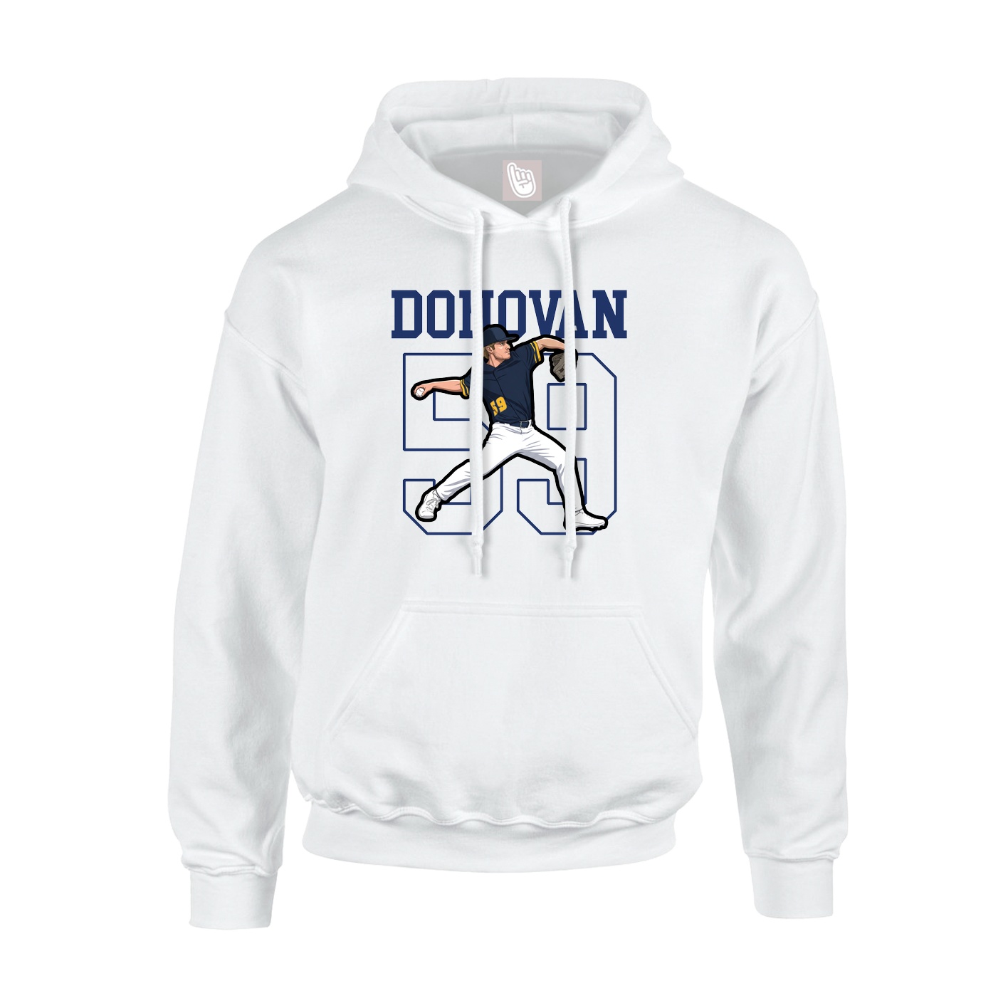 Youth Hoodie — Shirsey in White