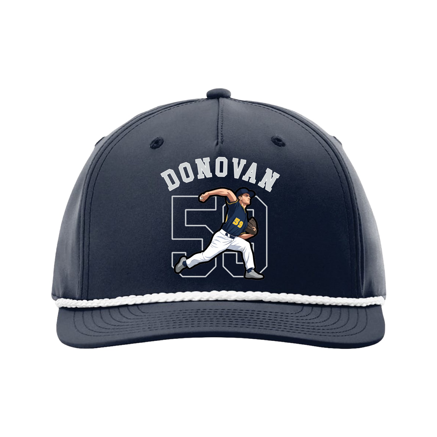 Five-Panel Classic Rope Cap