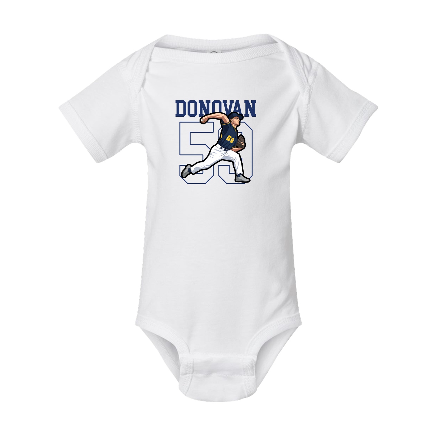 Baby Onesie — Shirsey in White