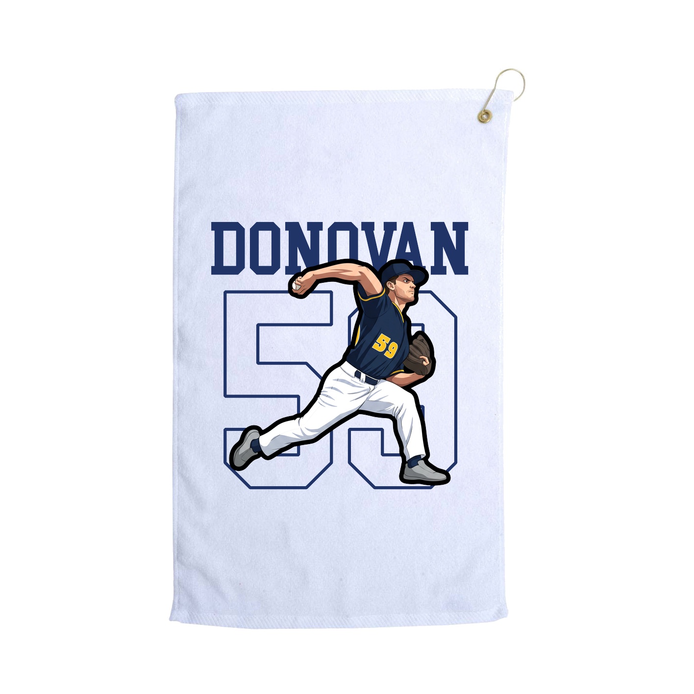 Golf Towel — Shirsey in White
