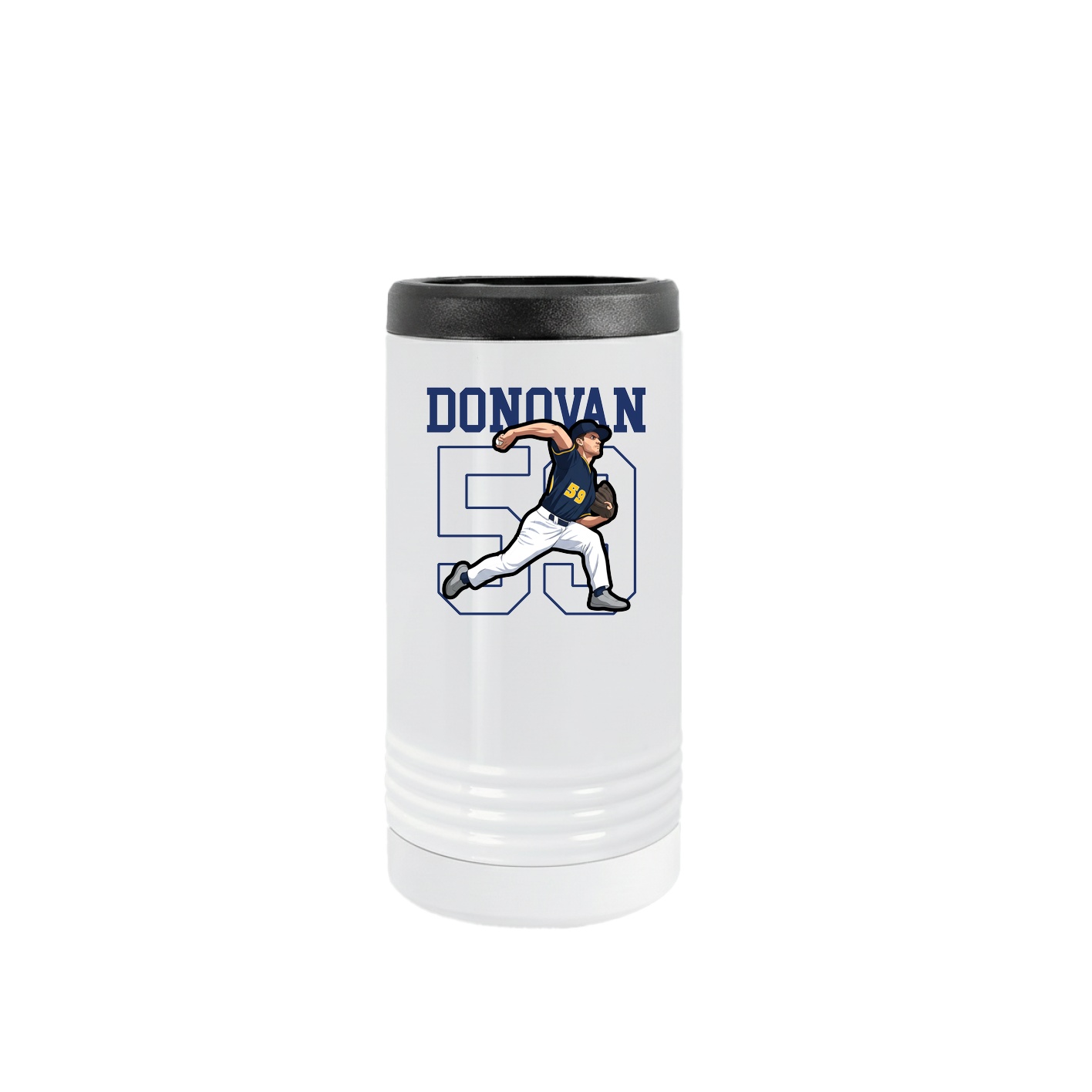 Slim Beverage Holder — Shirsey in White