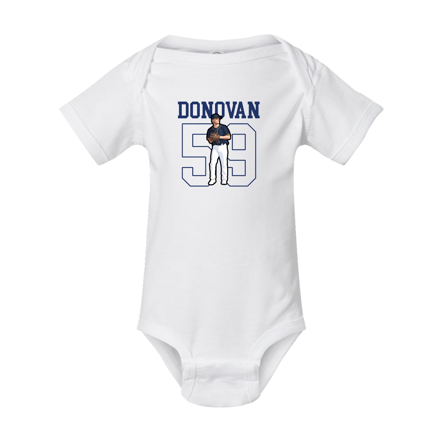 Baby Onesie — Shirsey in White
